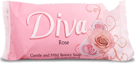 Diva Beauty Soap, Rose, 100 g